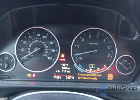 2013 BMW 328I from USA, damaged, VIN WBA3C1C51DF439015